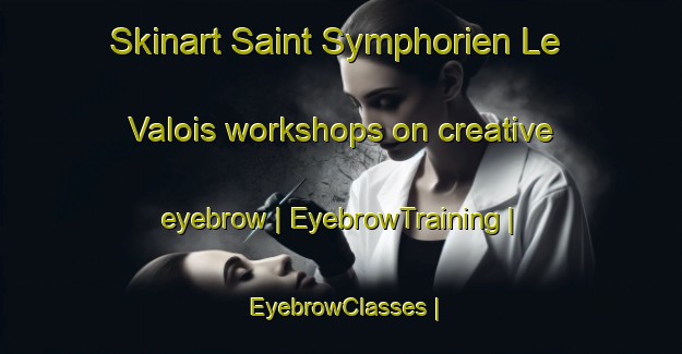 Skinart Saint Symphorien Le Valois workshops on creative eyebrow | EyebrowTraining | EyebrowClasses | SkinartTraining-France